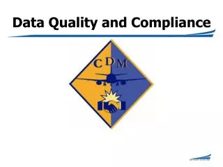 Data Quality and Compliance