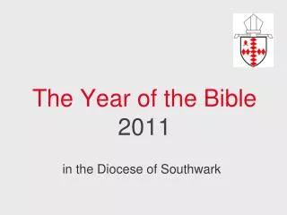 The Year of the Bible 2011