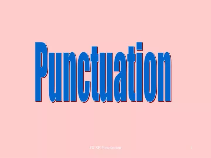 How to Pronounce Interpunctuation 