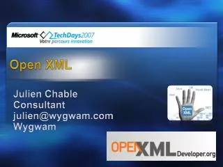 Open XML