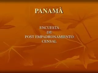 panam