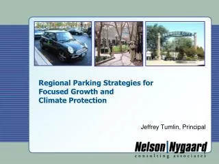 Regional Parking Strategies for Focused Growth and Climate Protection