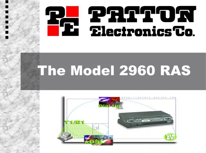 the model 2960 ras