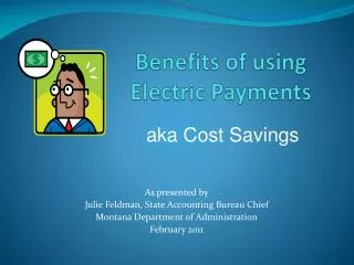 Benefits of using Electric Payments