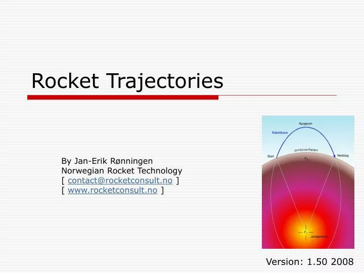 rocket trajectories