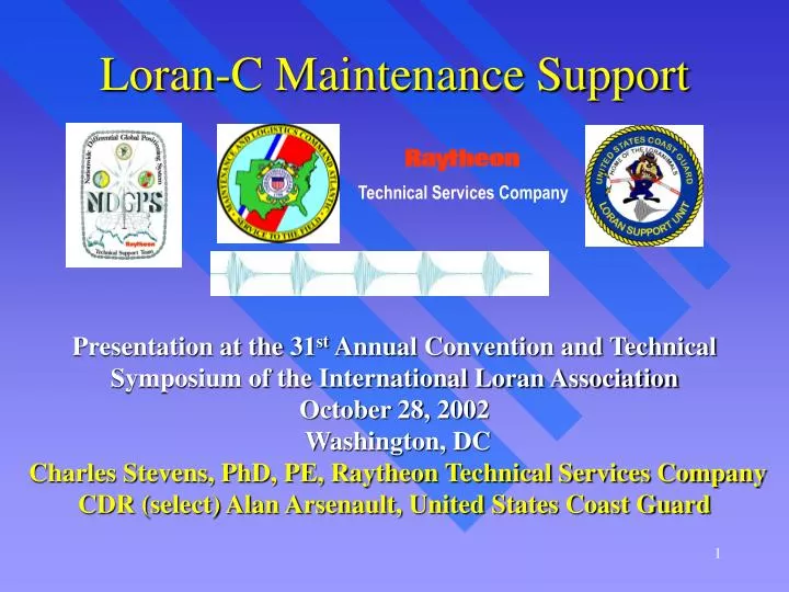 loran c maintenance support