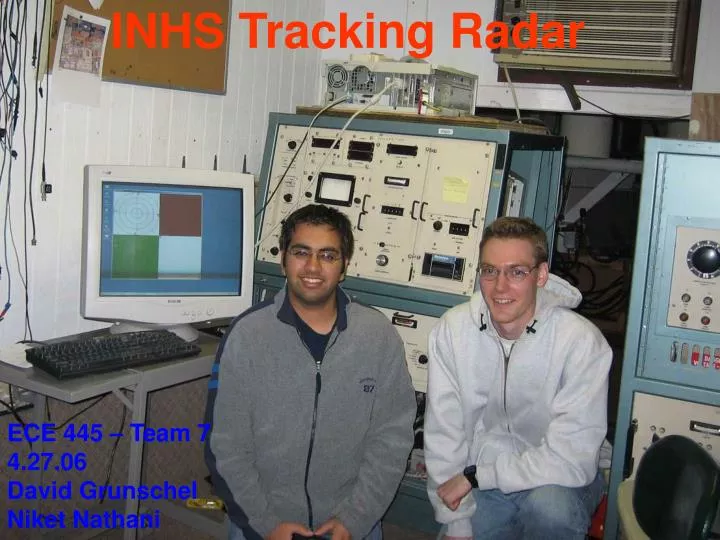 inhs tracking radar