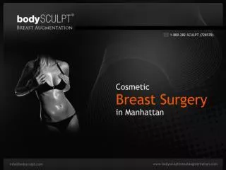 Manhattan Breast Augmentation Surgery - bodySCULPT