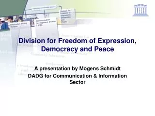 Division for Freedom of Expression, Democracy and Peace