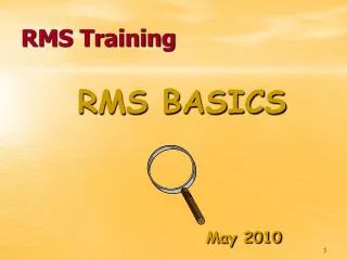 RMS Training