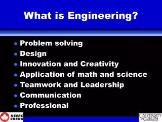 What is Engineering