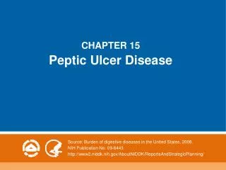 CHAPTER 15 Peptic Ulcer Disease