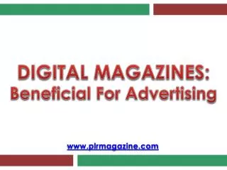 Digital Magazines - Beneficial For Advertising