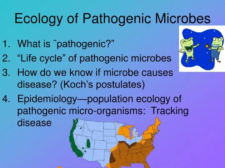 ecology of pathogenic microbes