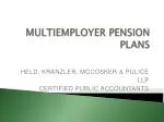 Multiemployer Pension Plans - slide 1