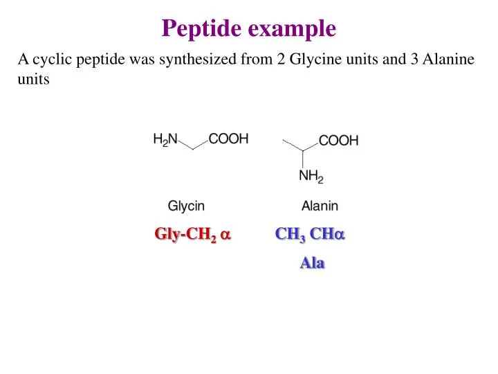 peptide example