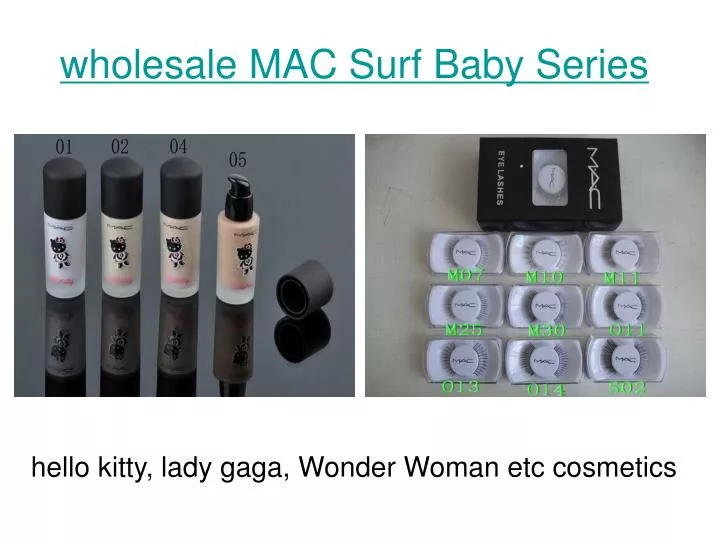 wholesale mac surf baby series