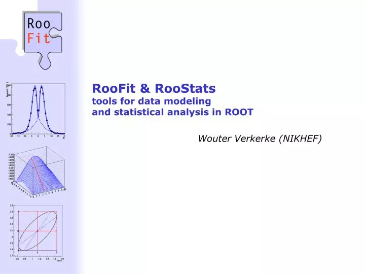 roofit roostats tools for data modeling and statistical analysis in root