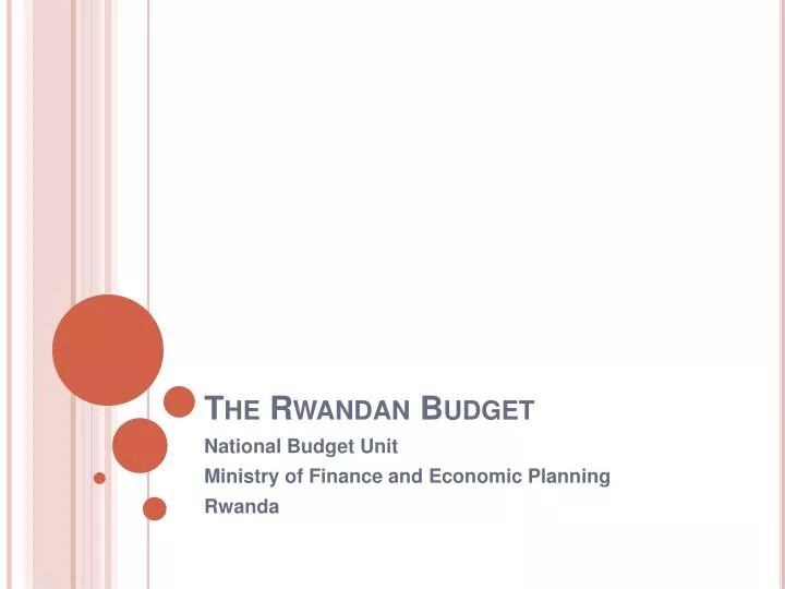 the rwandan budget
