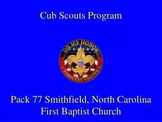 Cub Scouts Program