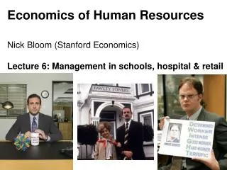 Economics of Human Resources