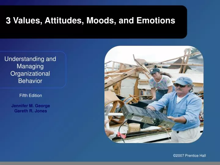 3 values attitudes moods and emotions