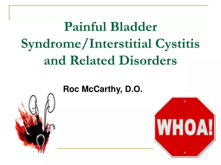 painful bladder syndrome interstitial cystitis and related disorders
