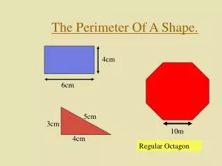The Perimeter Of A Shape.