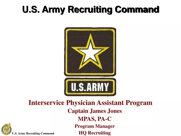 u s army recruiting command