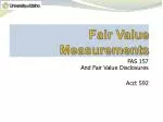 Fair Value Measurements - slide 1