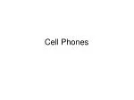 Cell Phones - slide 1