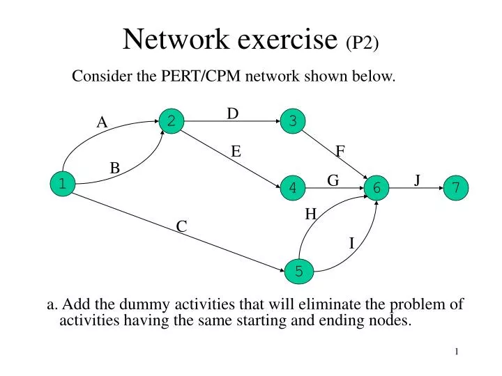 network exercise p2