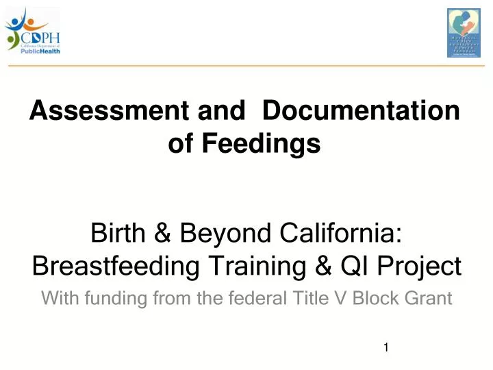 assessment and documentation of feedings
