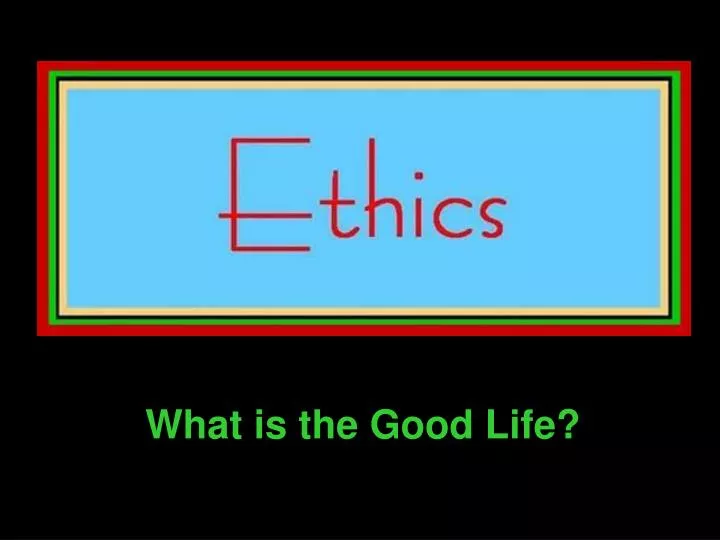 ethics