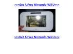 The Best Website to Get A Free Nintendo Wii U - slide 1