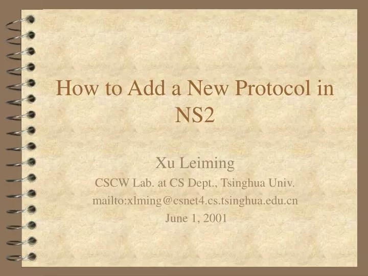 how to add a new protocol in ns2