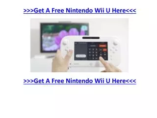 The Best Ways to Get A Free Nintendo Wii U