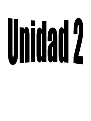 Unidad 2