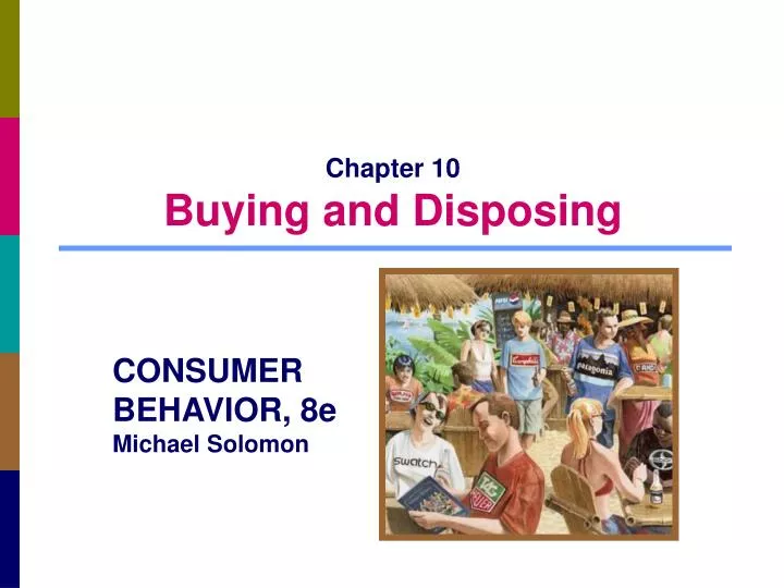 chapter 10 buying and disposing