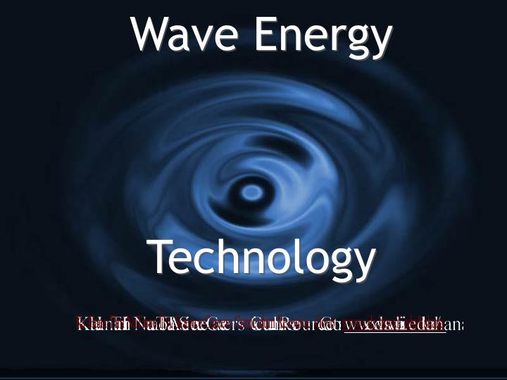 wave energy technology