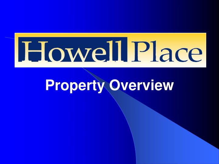 property overview