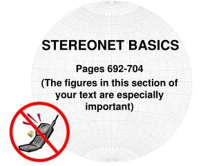STEREONET BASICS