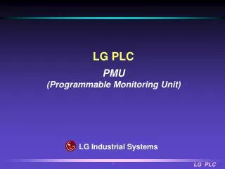 PMU (Programmable Monitoring Unit)