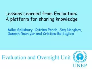 Lessons Learned from Evaluation: A platform for sharing knowledge