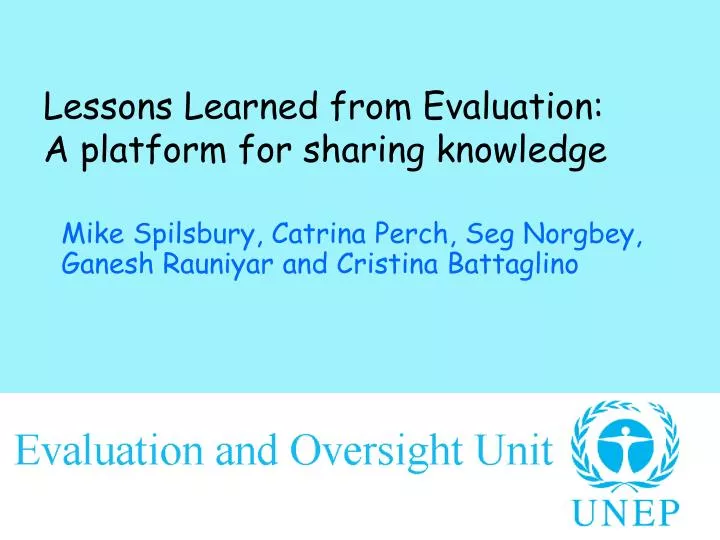 lessons learned from evaluation a platform for sharing knowledge