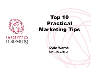 Top 10 Practical Marketing Tips