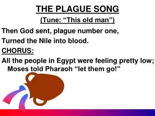 THE PLAGUE SONG (Tune: “This old man”)