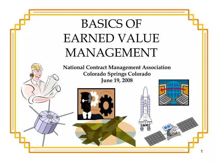 basics of earned value management
