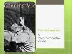 The Vietnam War - slide 1