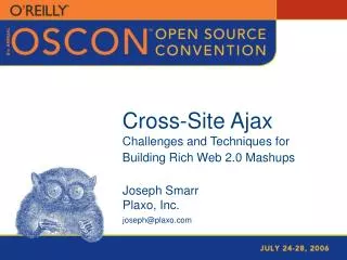 Cross-Site Ajax Challenges and Techniques for Building Rich Web 2.0 Mashups